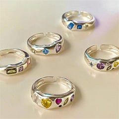 Y2K Rhinestone Ring