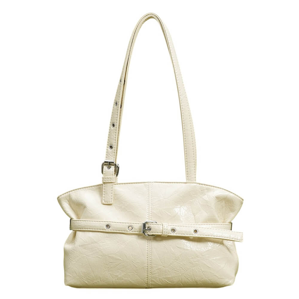 Gossip Goes Around Buckle Shoulder Bag