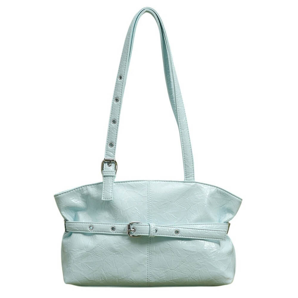 Gossip Goes Around Buckle Shoulder Bag