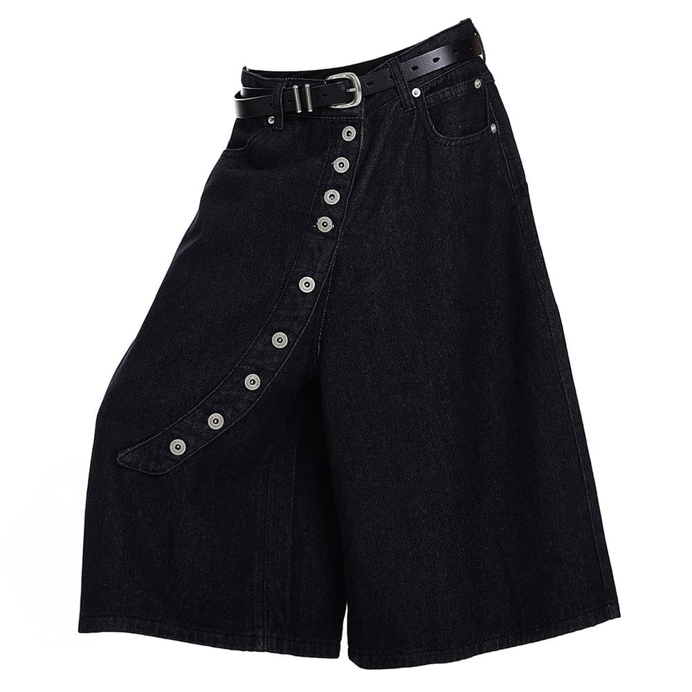 Nothing Planned Button Shorts