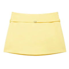 Late for Lecture Mini Skort