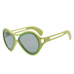 Not Your Doll Oval Sunglasses