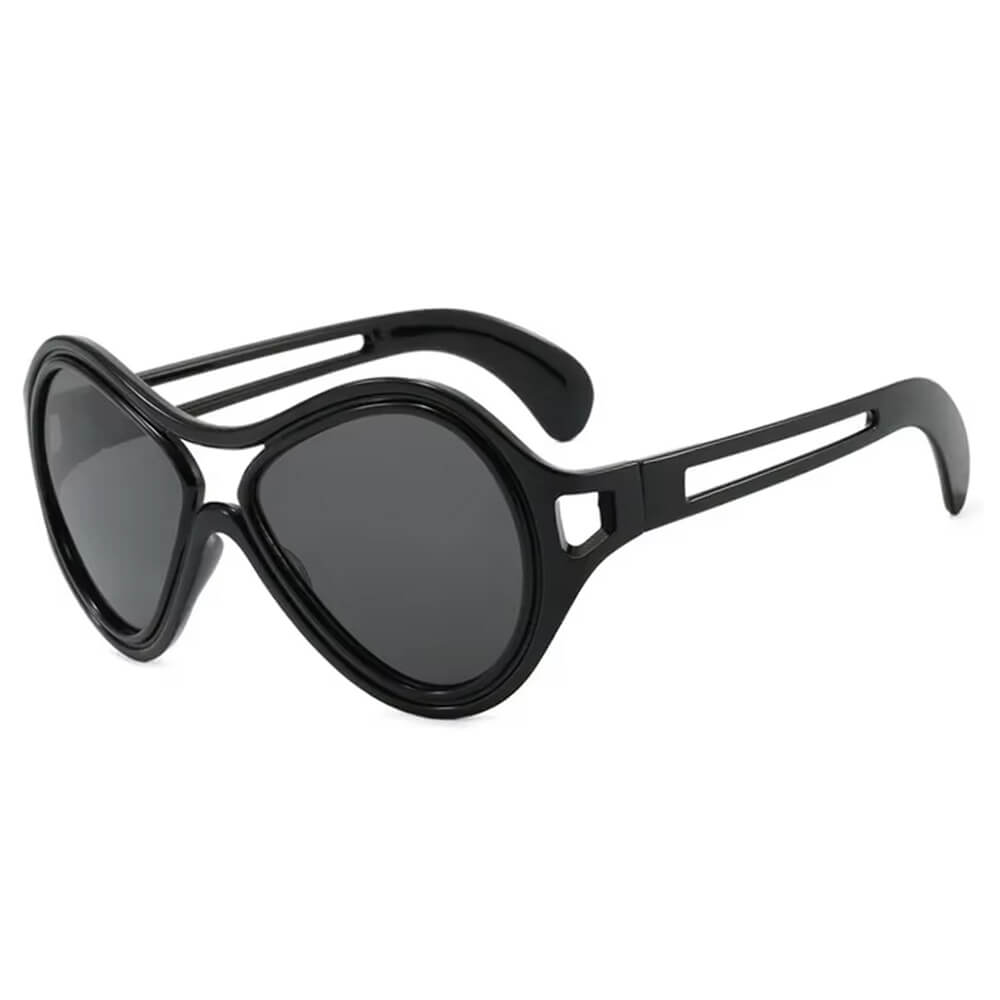 Not Your Doll Oval Sunglasses