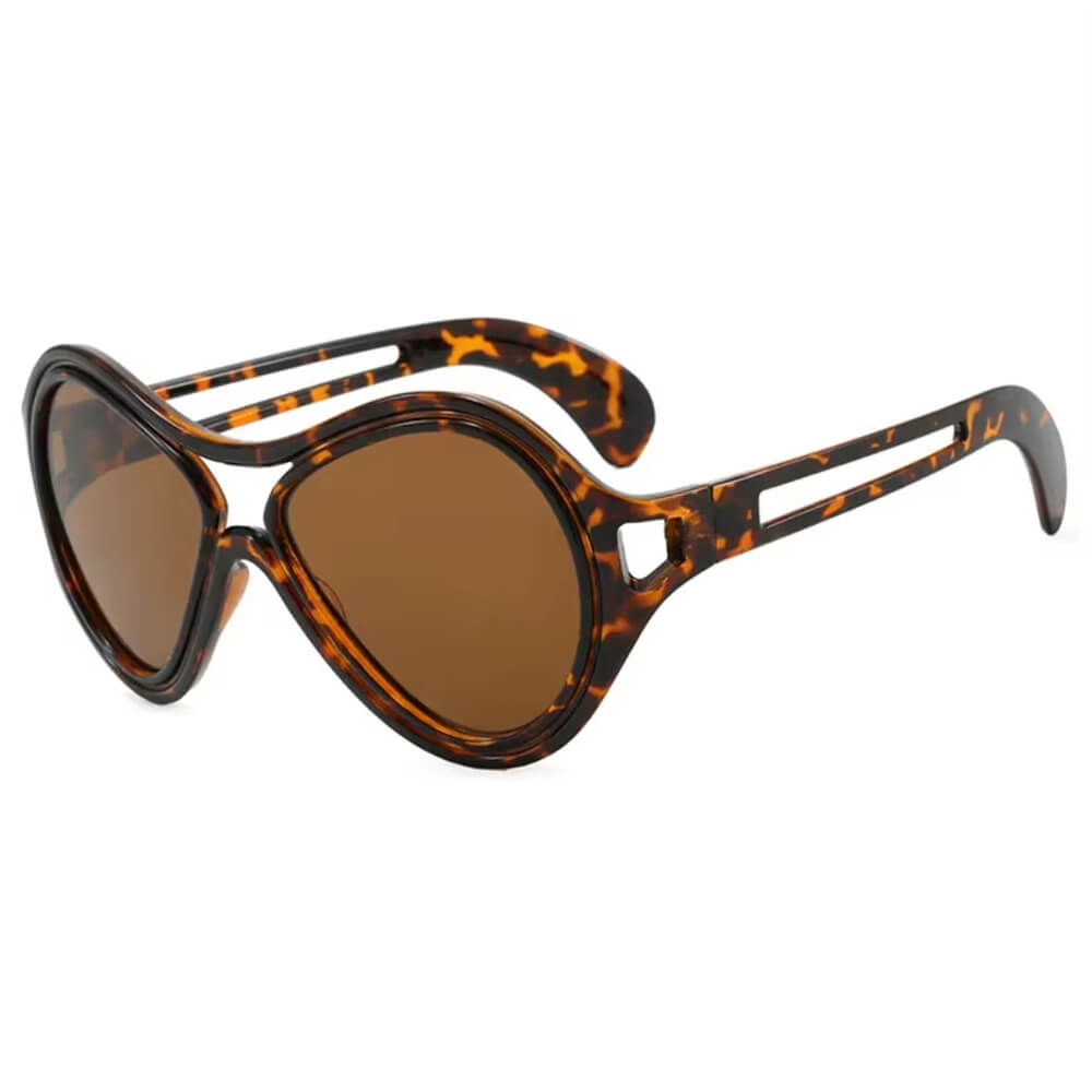 Not Your Doll Oval Sunglasses