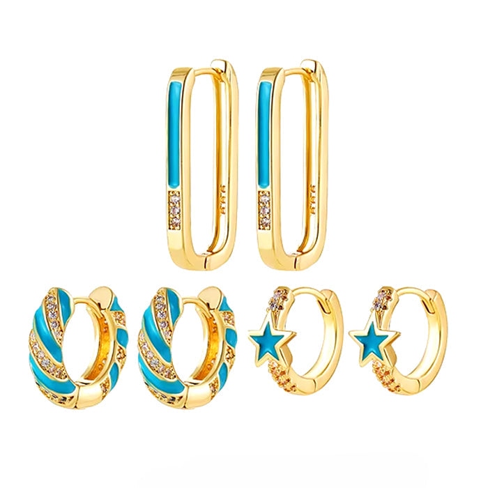 Steal Ur Crush 3-Pairs Earring Set