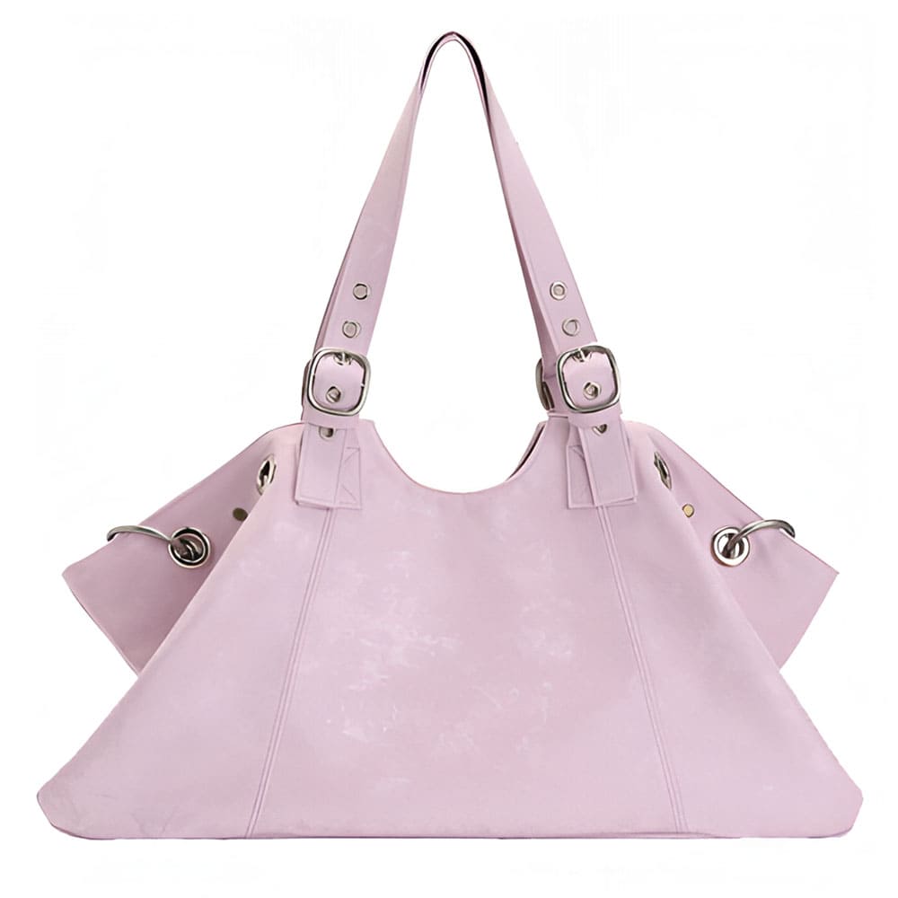 Icon Behavior Grommet Shoulder Bag