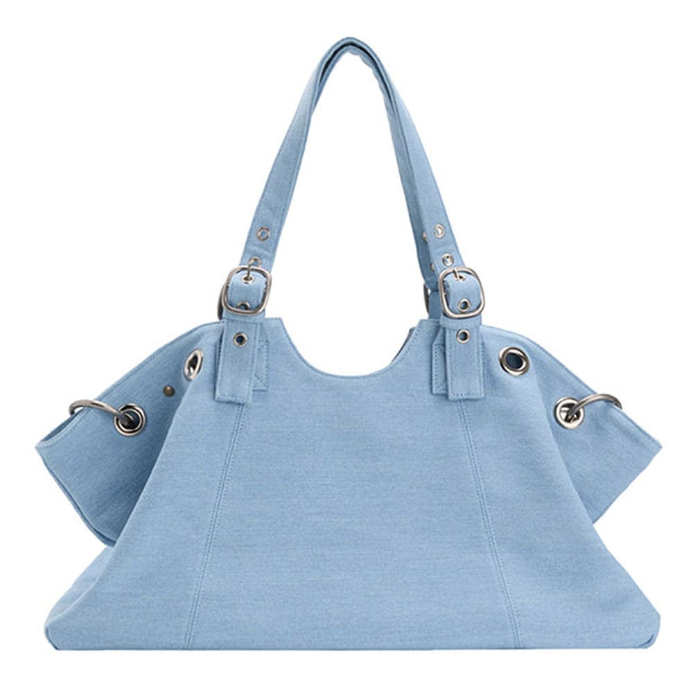 Icon Behavior Grommet Shoulder Bag