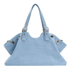 Icon Behavior Grommet Shoulder Bag