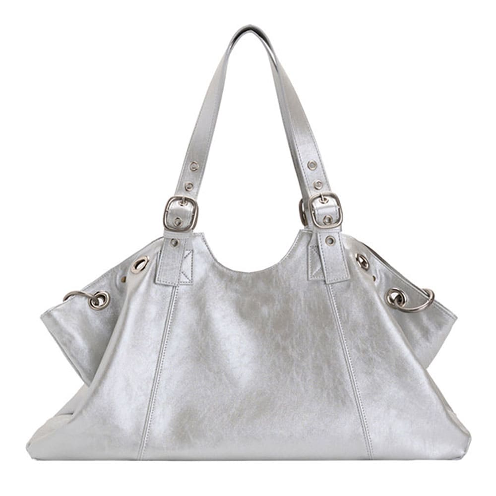 Icon Behavior Grommet Shoulder Bag