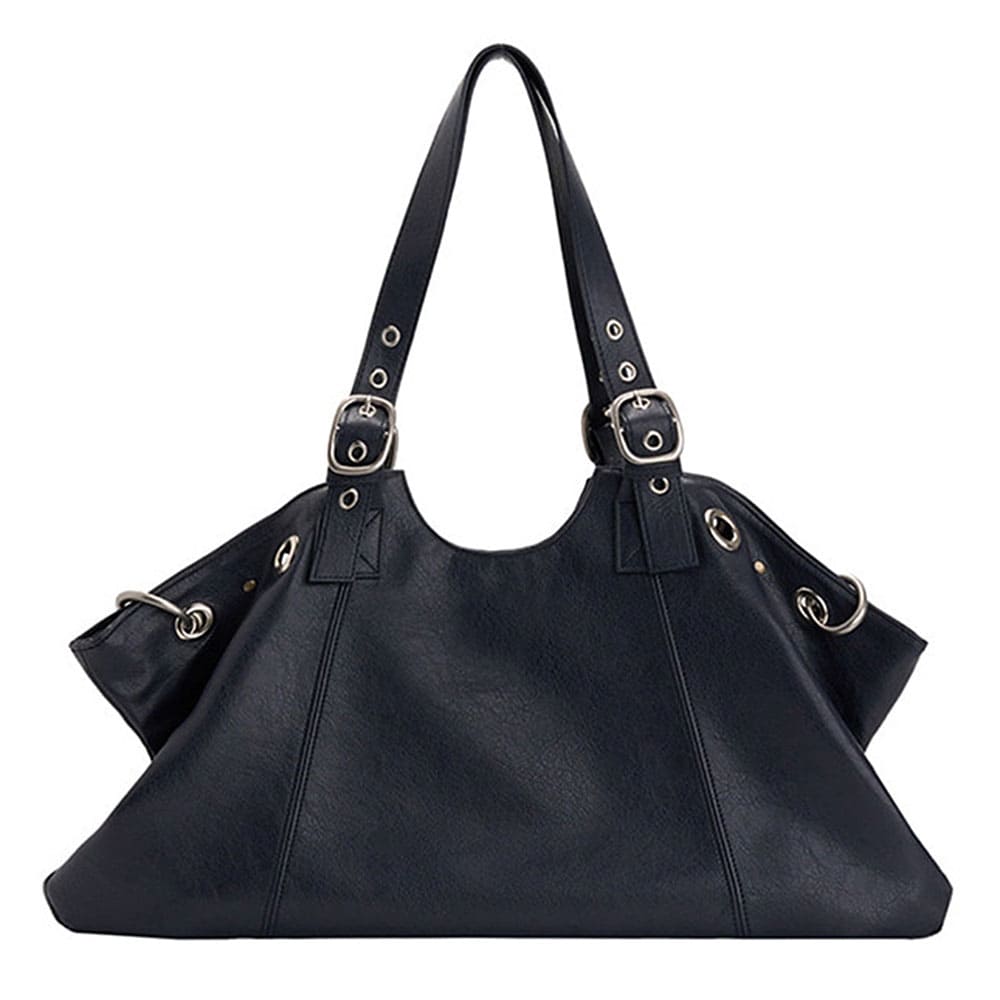 Icon Behavior Grommet Shoulder Bag
