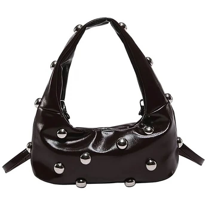 Model Off Duty Studded Bag