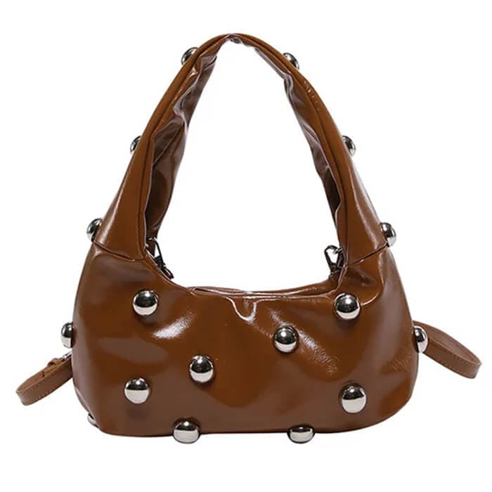 Model Off Duty Studded Bag