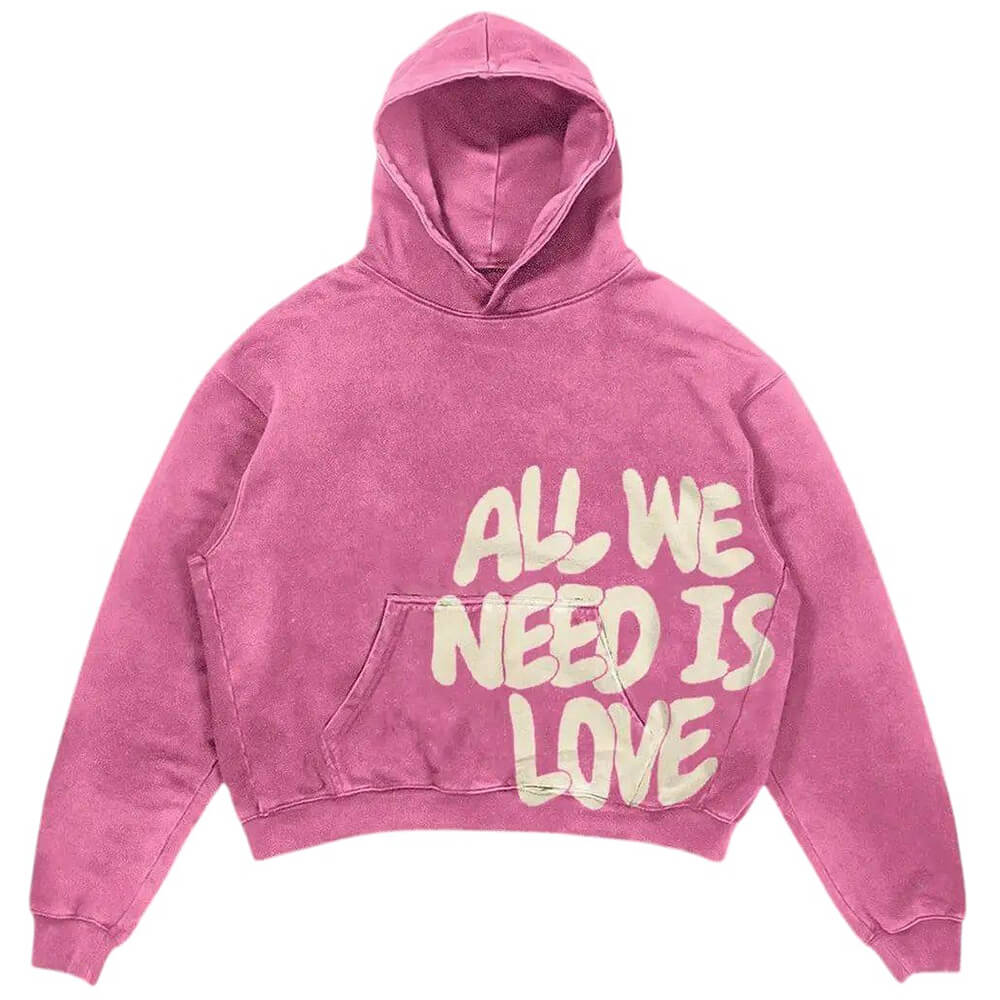 All We Need Is Love Hoodie