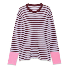 Never Basic Striped Long Sleeve Top