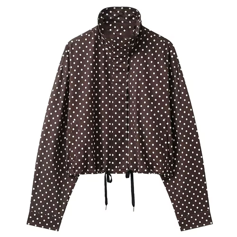 Blokette Style Polka Dot Jacket