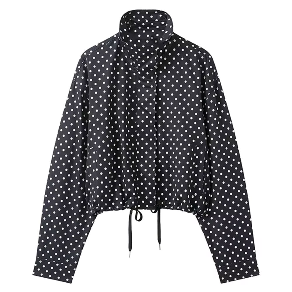 Blokette Style Polka Dot Jacket