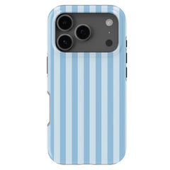 Blue Striped iPhone Case