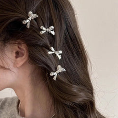 Bows Hair Clip Set 4pcs