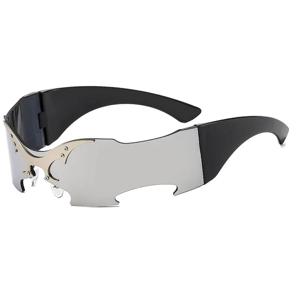 Butterfly Effect Futuristic Shield Sunglasses