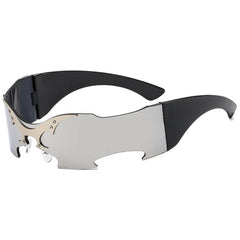 Butterfly Effect Futuristic Shield Sunglasses