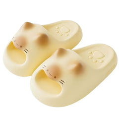 Cat Chunky Aesthetic Slippers