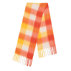 Colorful Plaid Pattern Scarf