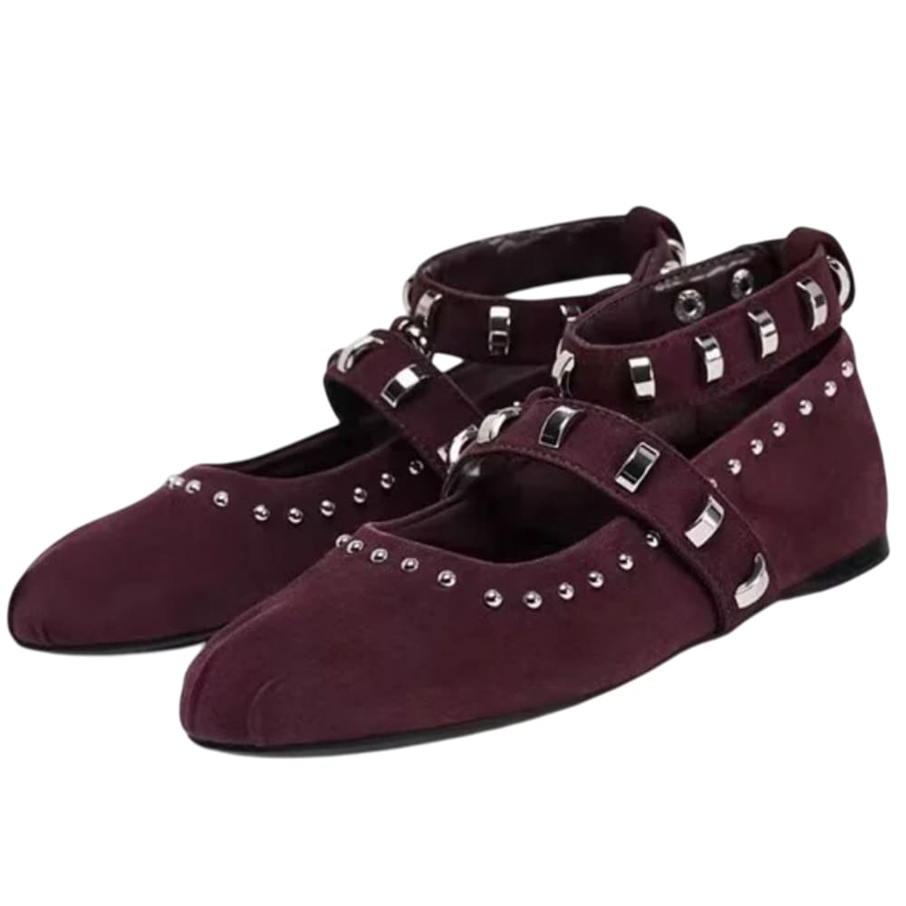 Copenhagen Girl Studded Ballet Flats