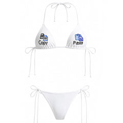 Copy Paste Triangle Bra Set