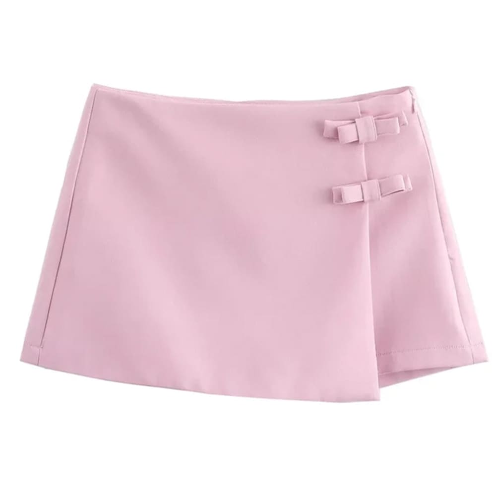 Coquette Aesthetic Bow Mini Skort