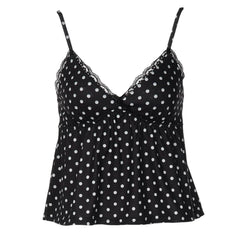 Coquette Girl Polka Dot Tank Top