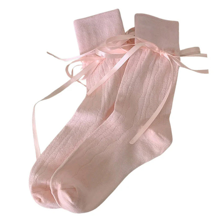 Coquette Socks With Bows