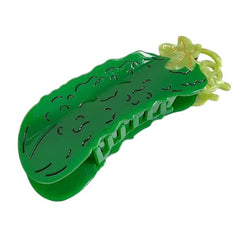 Cucumber Hair Claw Clip