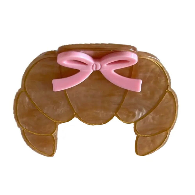 Cute Croissant Hair Claw