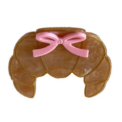 Cute Croissant Hair Claw