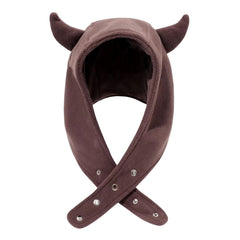 Devil Horns Hood Hat