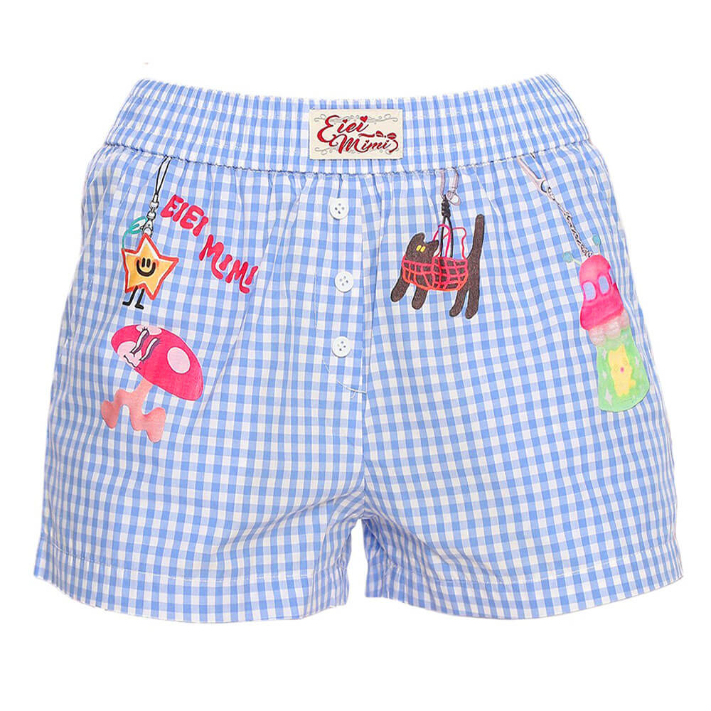 Indie Kid Plaid Summer Shorts