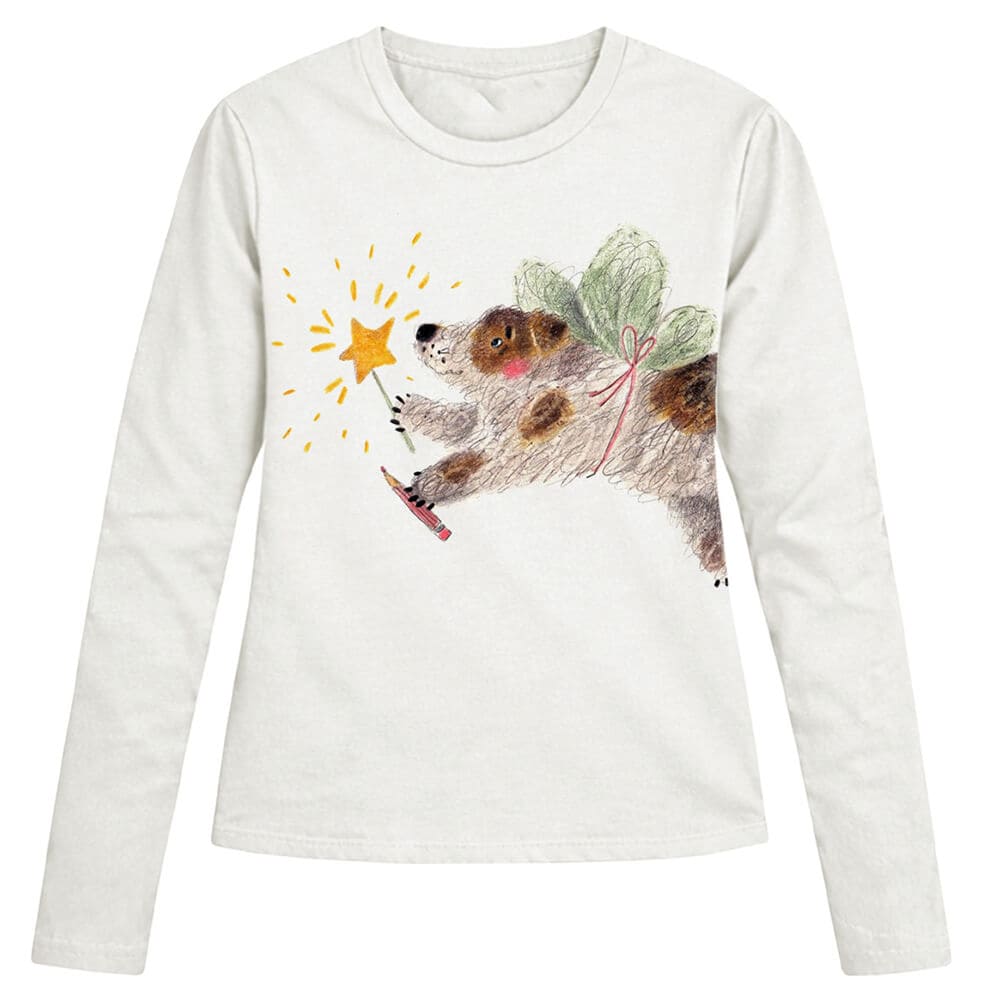 Fairy Dog Long Sleeve Top