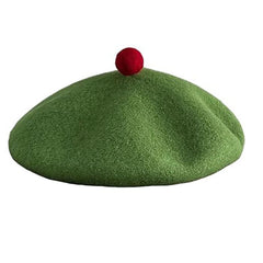 French Morning Wool Beret Hat