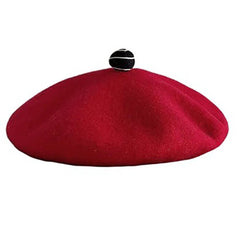 French Morning Wool Beret Hat