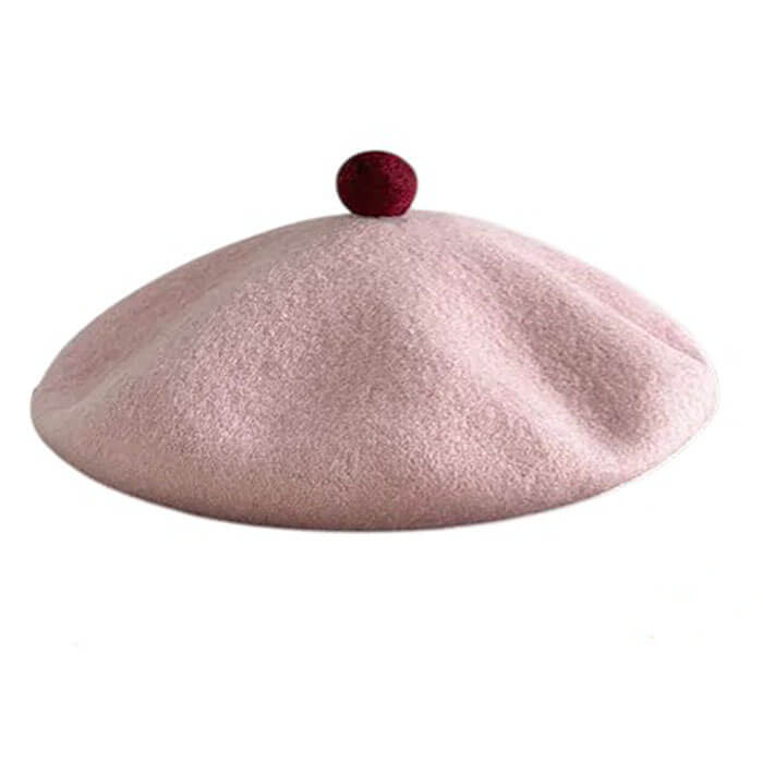 French Morning Wool Beret Hat