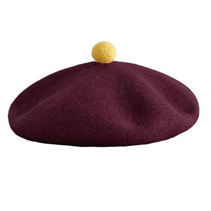 French Morning Wool Beret Hat