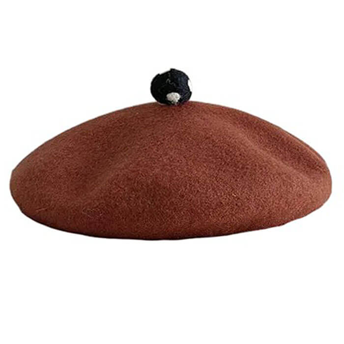 French Morning Wool Beret Hat