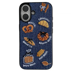 French Bakery Denim iPhone Case