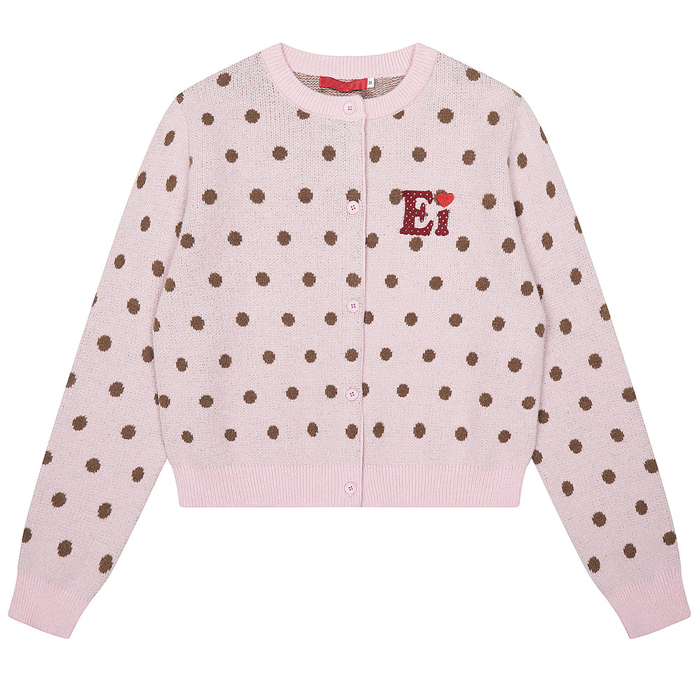French Girl Polka Dot Cardigan
