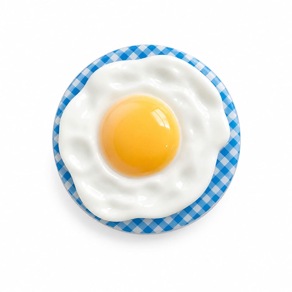 Fried Egg Magnetic Phone Grip