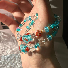 Goldfish Beaded Bracelet