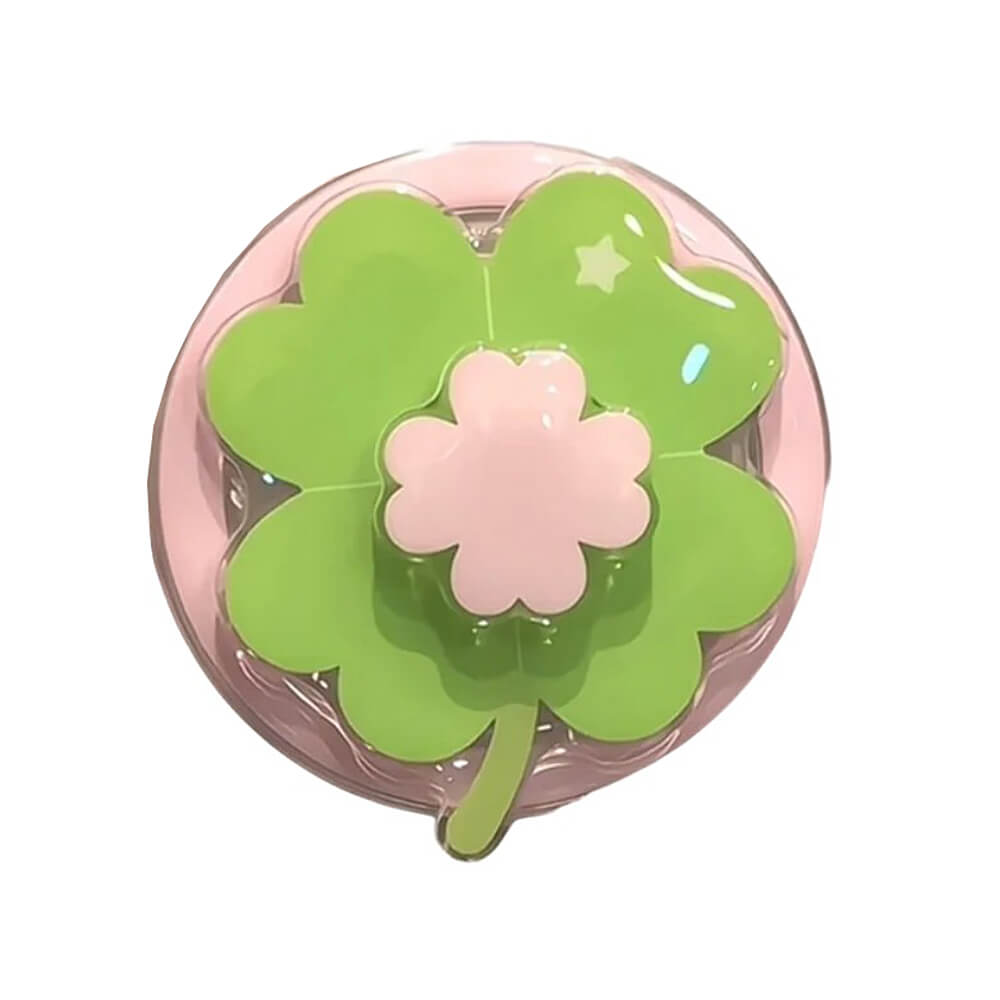 Green Clover Phone Grip Stand