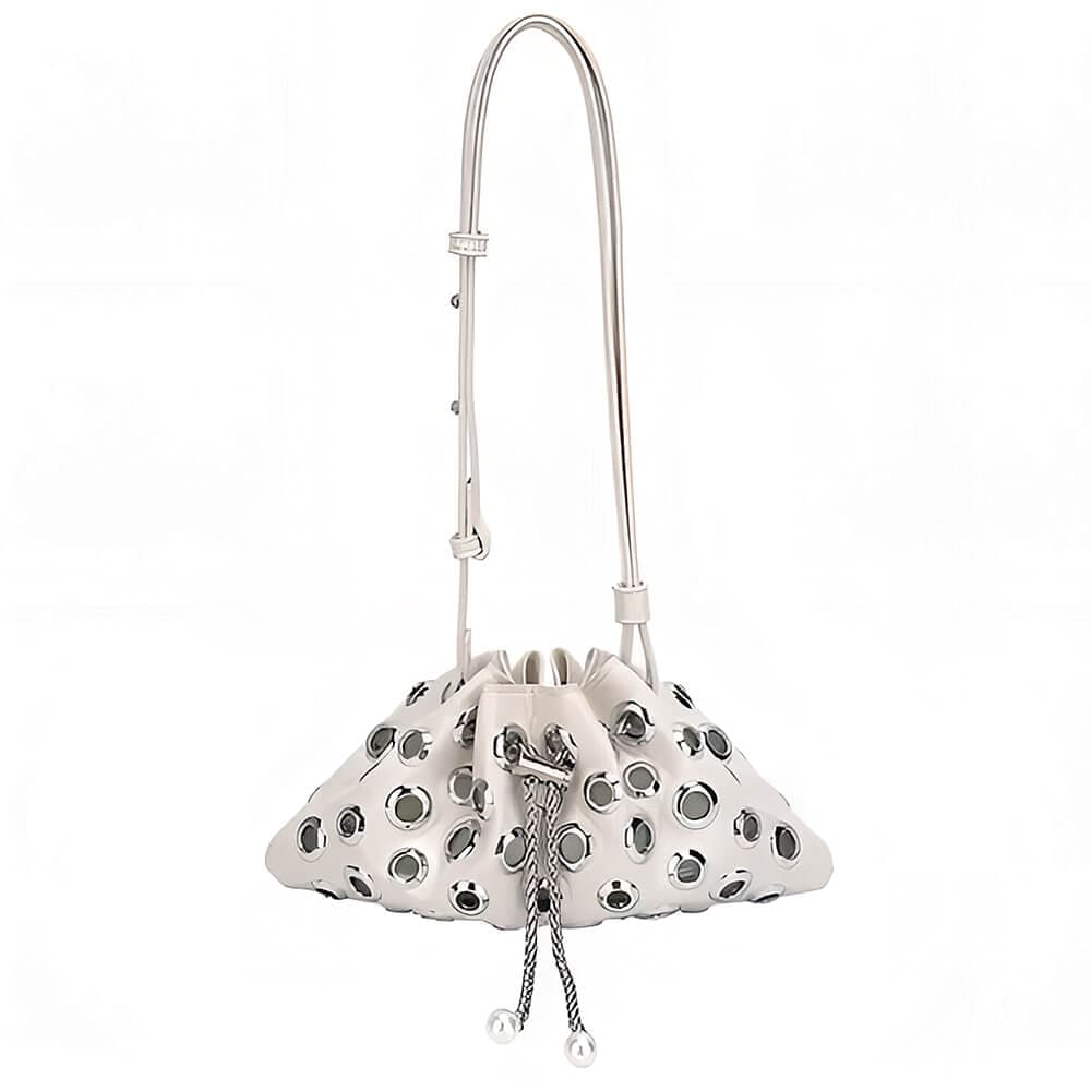 After Midnight Eyelet Shoulder Bag