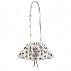 After Midnight Eyelet Shoulder Bag
