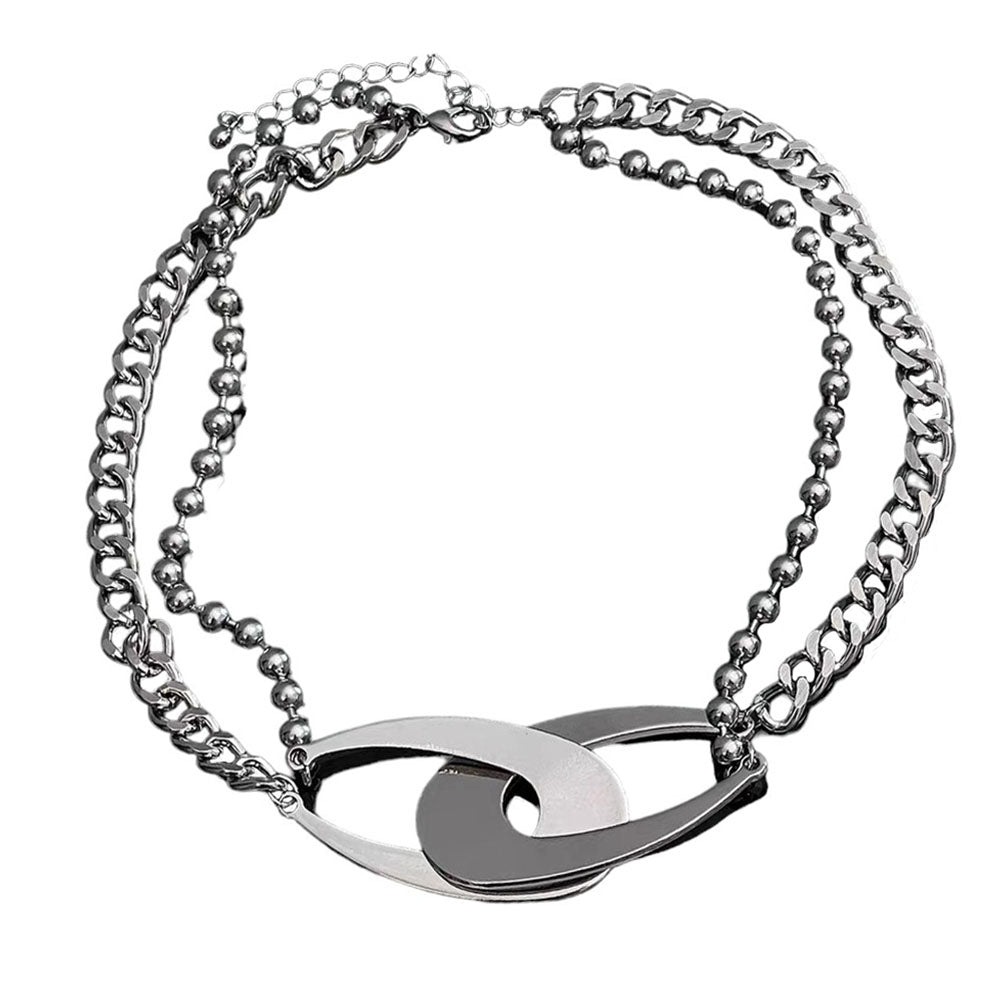 No Lesson Learned Chain Link Necklace
